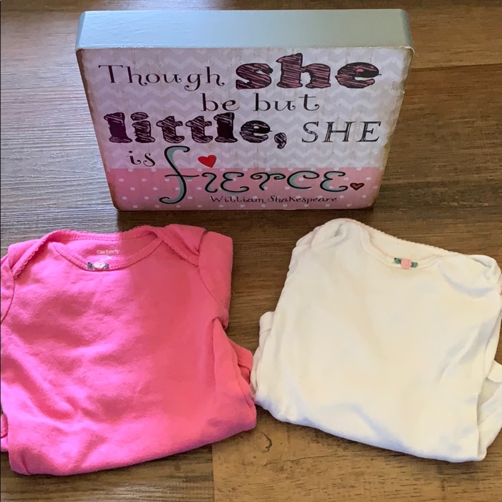 Baby Girl Long sleeve onesies